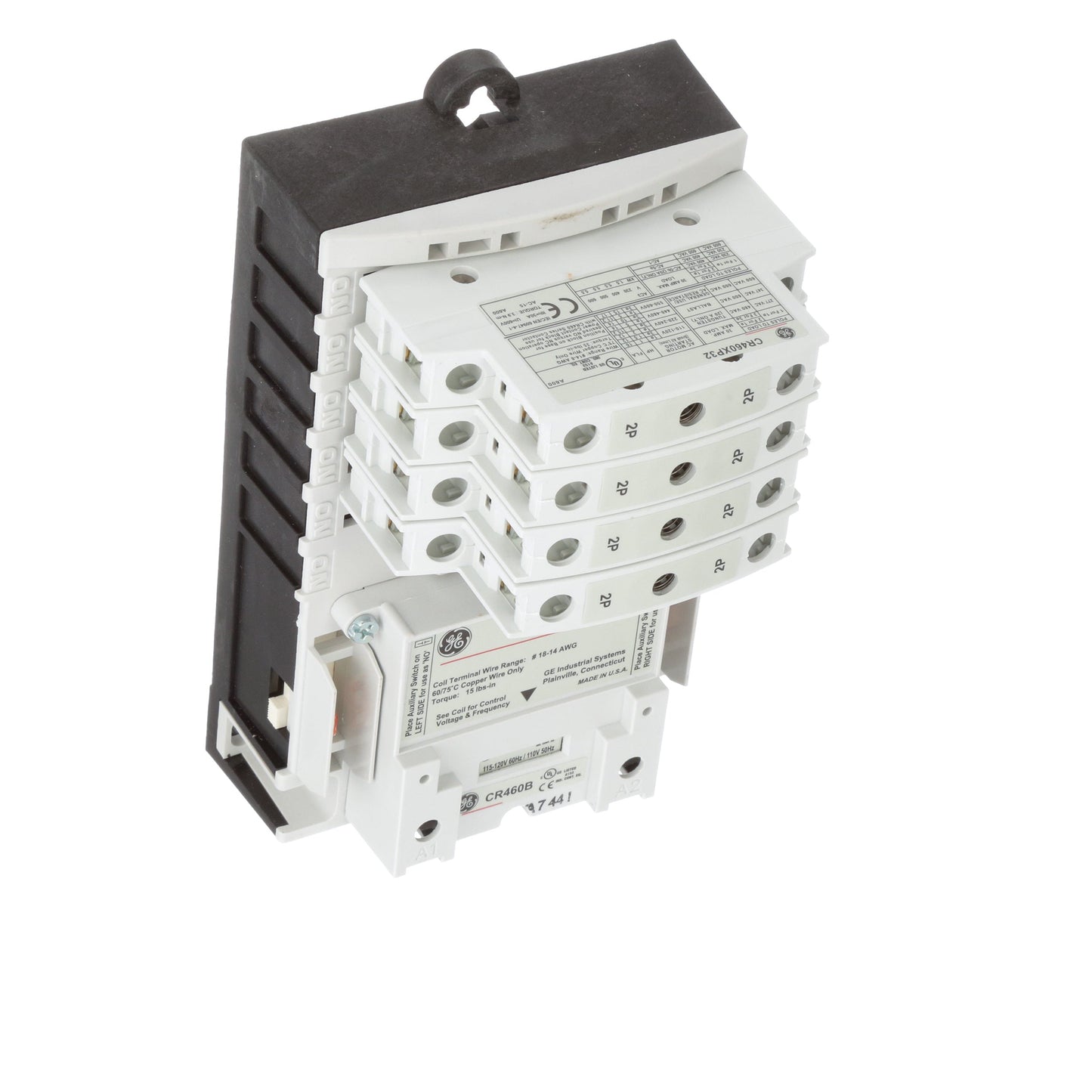General Electric CR463L80AJA Motor Control | CR460 Series CR463 600V 30A