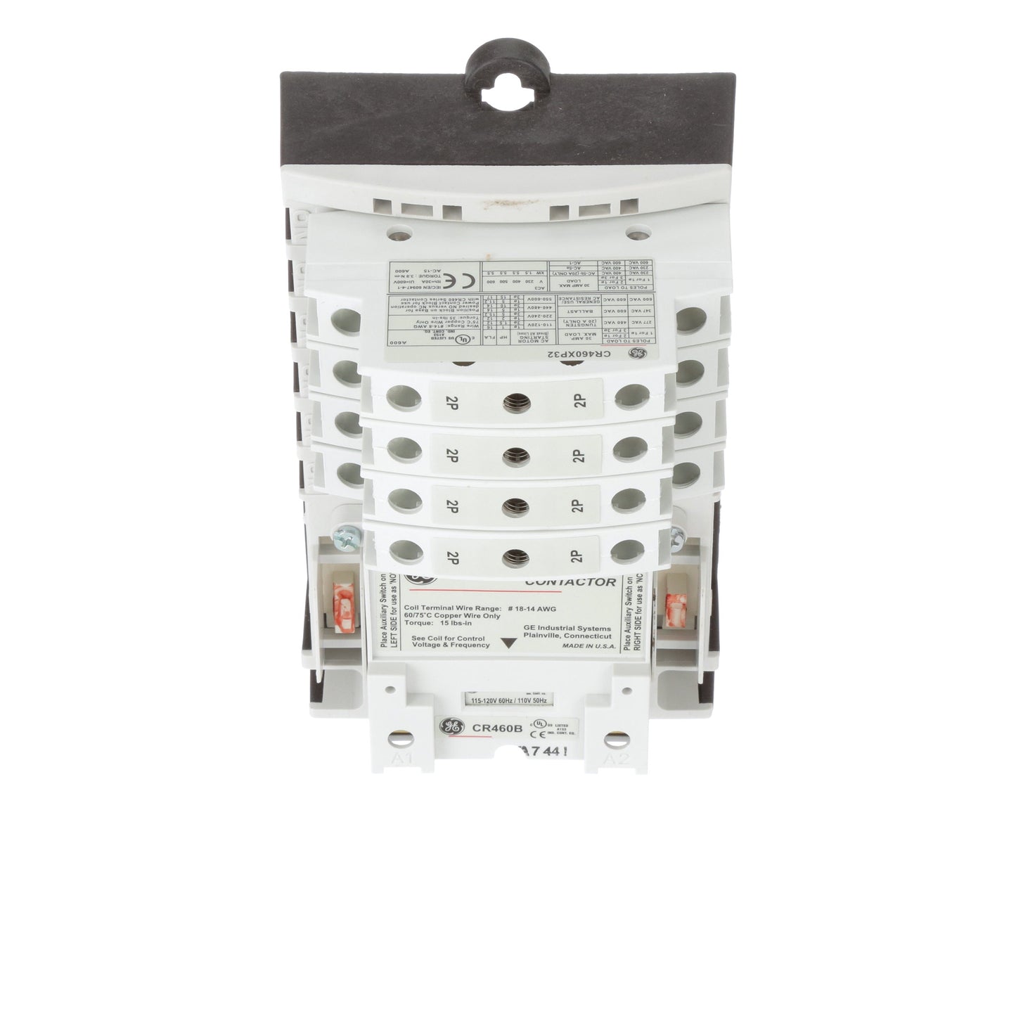 General Electric CR463L80AJA Motor Control | CR460 Series CR463 600V 30A