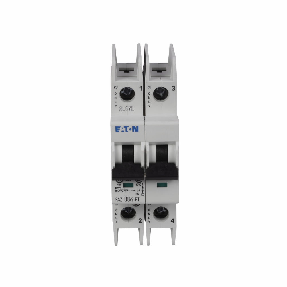 FAZ-D40/2-NA - Eaton Feed-Thru 40 Amp 2 Pole Circuit Breaker - Essential Electric Supply