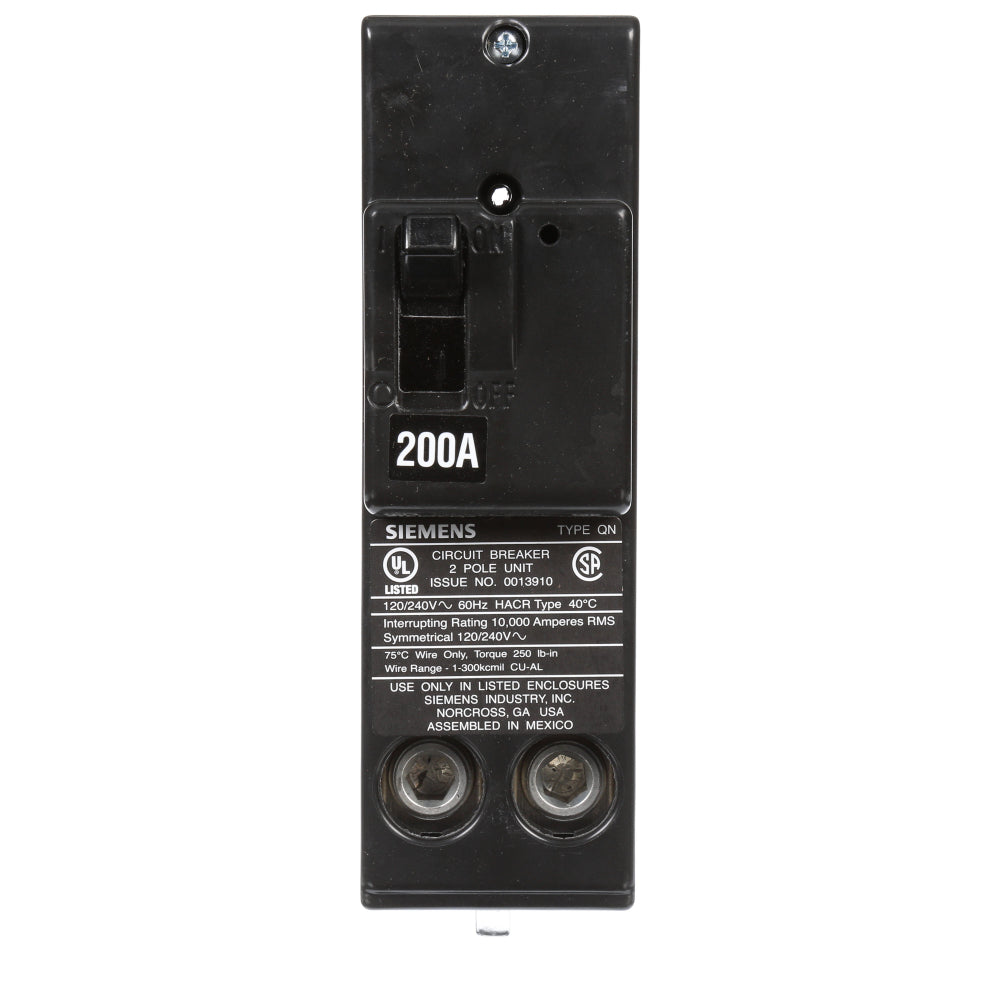 QN2200 Siemens Molded Case Circuit Breaker Q Series 200A 240V - Essential Electric Supply