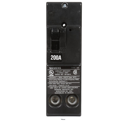 QN2200 Siemens Molded Case Circuit Breaker Q Series 200A 240V - Essential Electric Supply