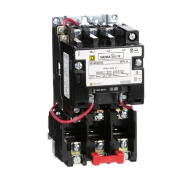 8536SBO2V02S Square D Class 8536 Motor Starter 600V 18A 3 Pole Nema 0 120V Cloil - Essential Electric Supply