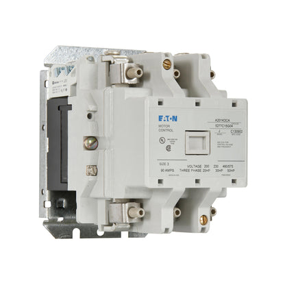 A201K3CA Cutler Hammer A200 Series Contactor 600V 90A 120V Coil - Essential Electric Supply
