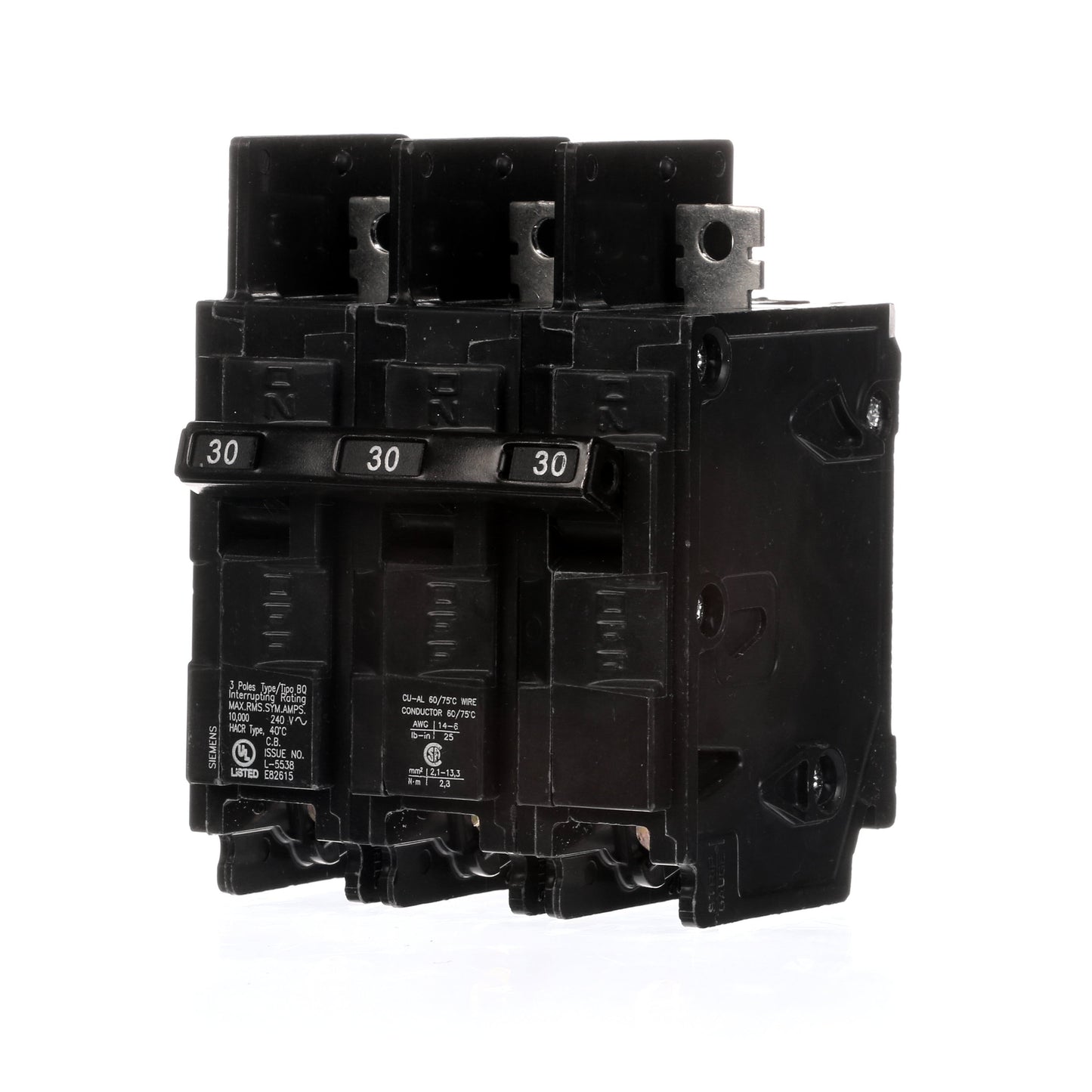 Siemens BQ3B030 Circuit Breaker | BQ Series BQ 240VACV 30A