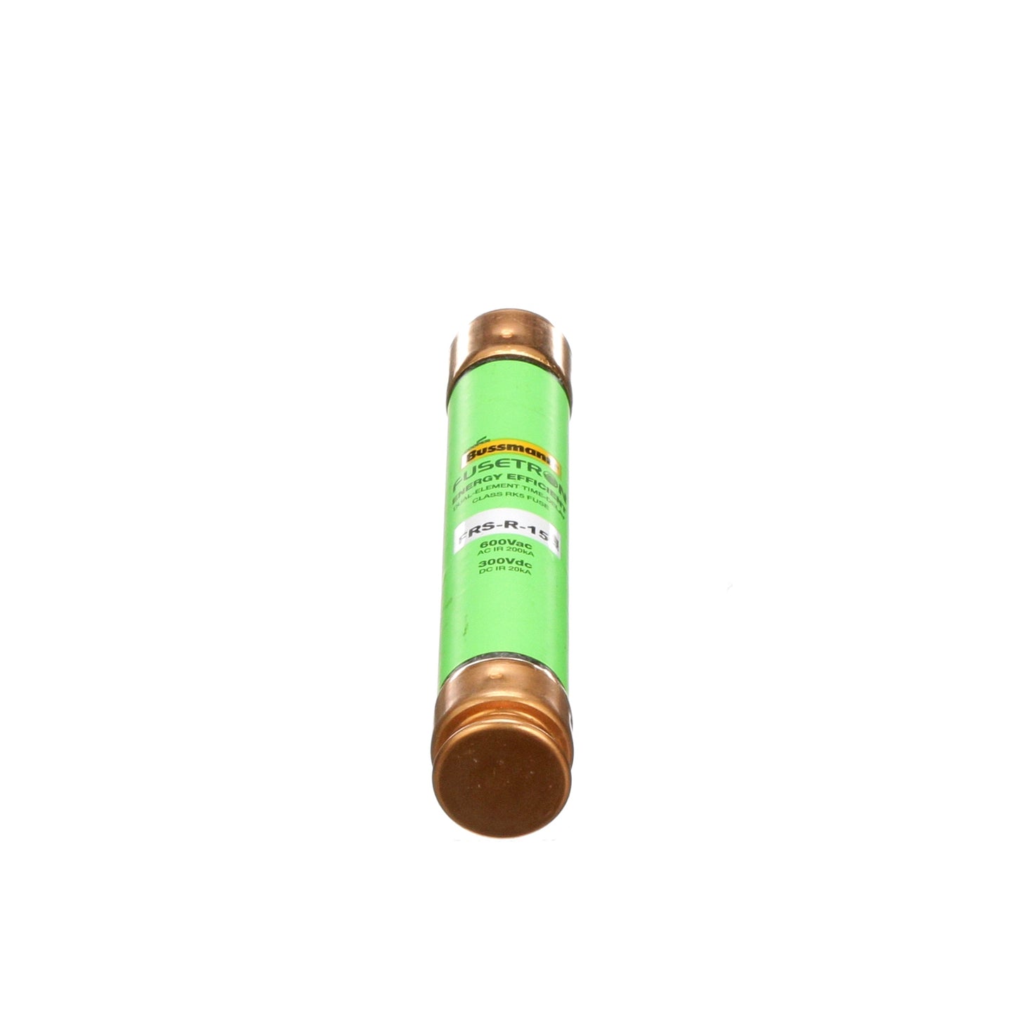Bussmannn, Cooper Bussmannn, Eaton FRS-R-15 Fuse | Fusetron FRS-R 600V 15A