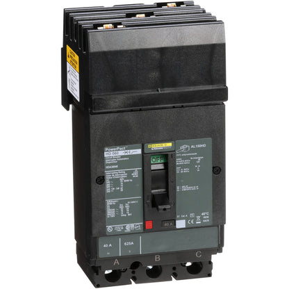 Square D HDA36040 Circuit Breaker | Powerpact HDA 600V 40A