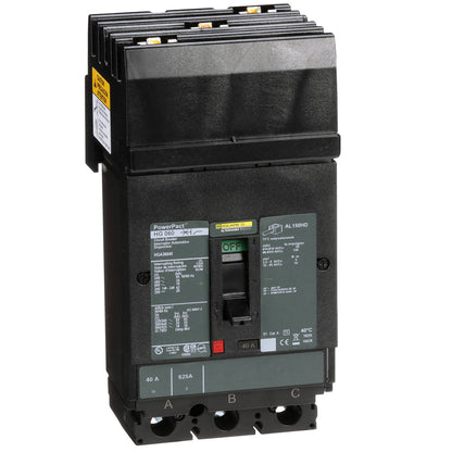 Square D HGA36040 Circuit Breaker | Powerpact HGA 600V 40A