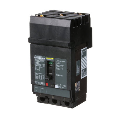 Square D HJA36015 Circuit Breaker | 600V 15A 3P 65kA@480V I-Line Style Plug-In Powerpact