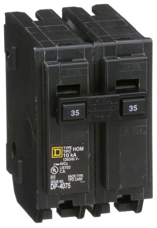 HOM235 - Square D Plug-In 35 Amp 2 Pole Circuit Breaker - Essential Electric Supply