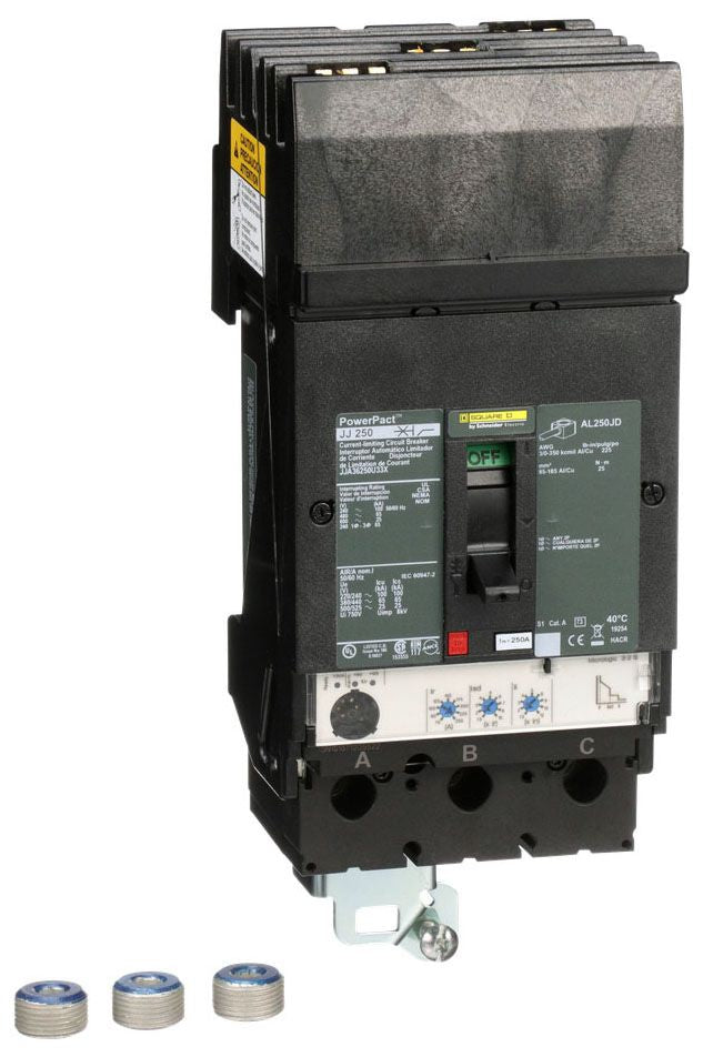 JJA36250U33X - Square D I-Line Style Plug-In 250 Amp 3 Pole Circuit Breaker - Essential Electric Supply