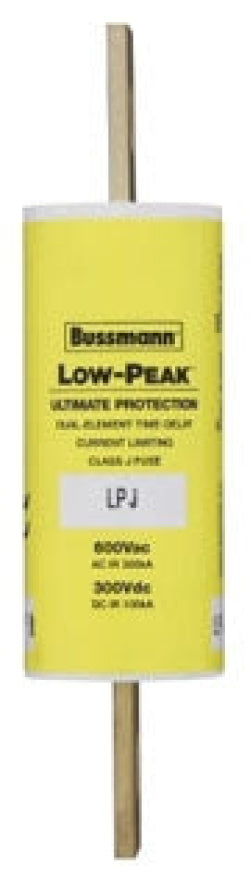 Cooper Bussmann LPJ-90SP Low Voltage Low-Peak 600V 90A Fuse - Essential Electric Supply