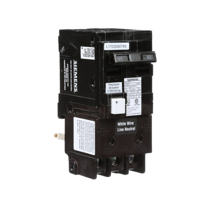 Siemens QF240A Circuit Breaker | 120/240 VAC 40A 2 Pole 10kA@240V Q Series
