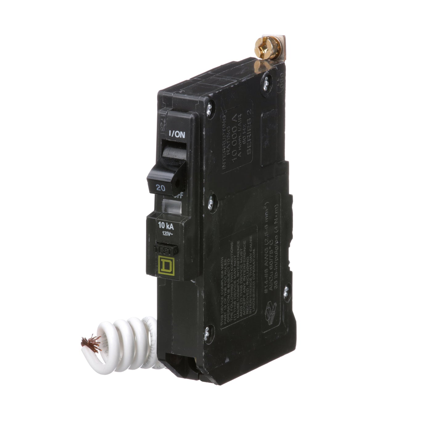 Square D QOB120EPD Circuit Breaker | QOB Series QOB 120VACV 20A