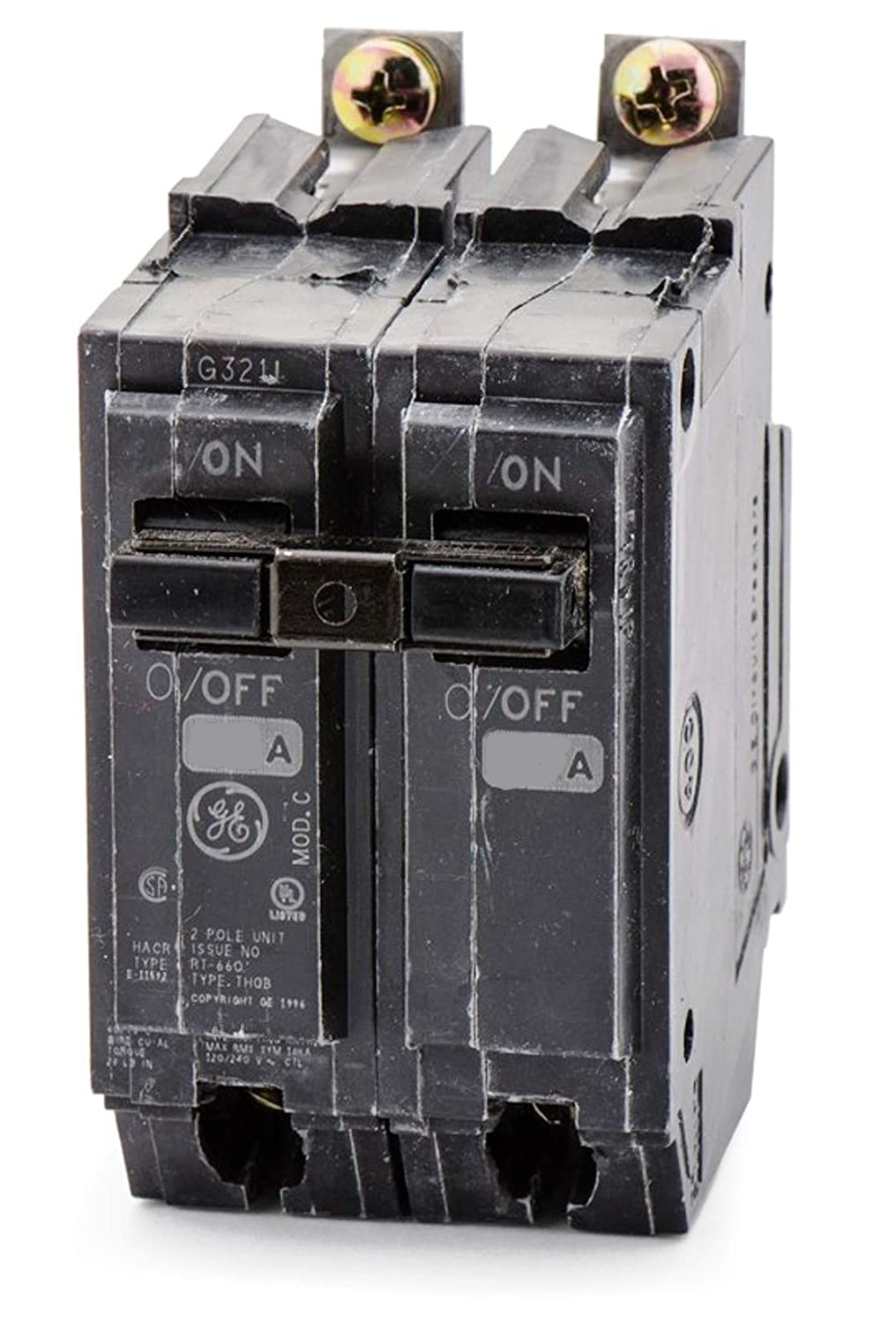 THQB21100 - General Electric Bolt-On 100 Amp 2 Pole Circuit Breaker - Essential Electric Supply