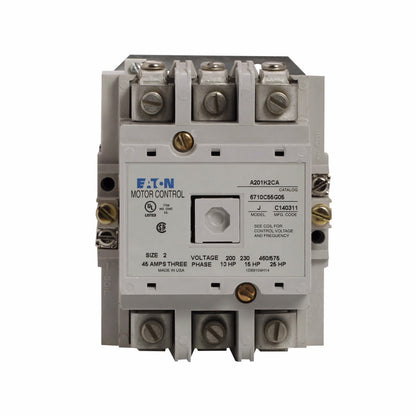 A201K2CA Cutler Hammer A200 Series Contactor 600V 45A 120V Coil - Essential Electric Supply