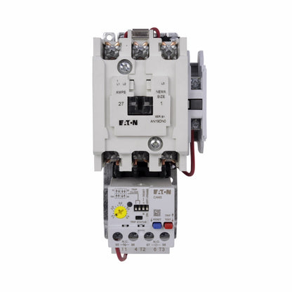 AN19DN0A5E045 Eaton Freedom Series Motor Starter 600V 27A 3 Pole Nema 1 120V Cloil - Essential Electric Supply