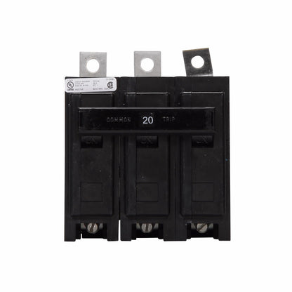 Cutler Hammer BAB3020H Circuit Breaker | 240V 20A 3P 10kA@240V Bolt-On QUICKLAG