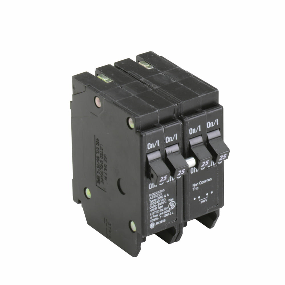 BQ225225 - Cutler Hammer Feed-Thru 25 Amp 2 Pole Circuit Breaker - Essential Electric Supply