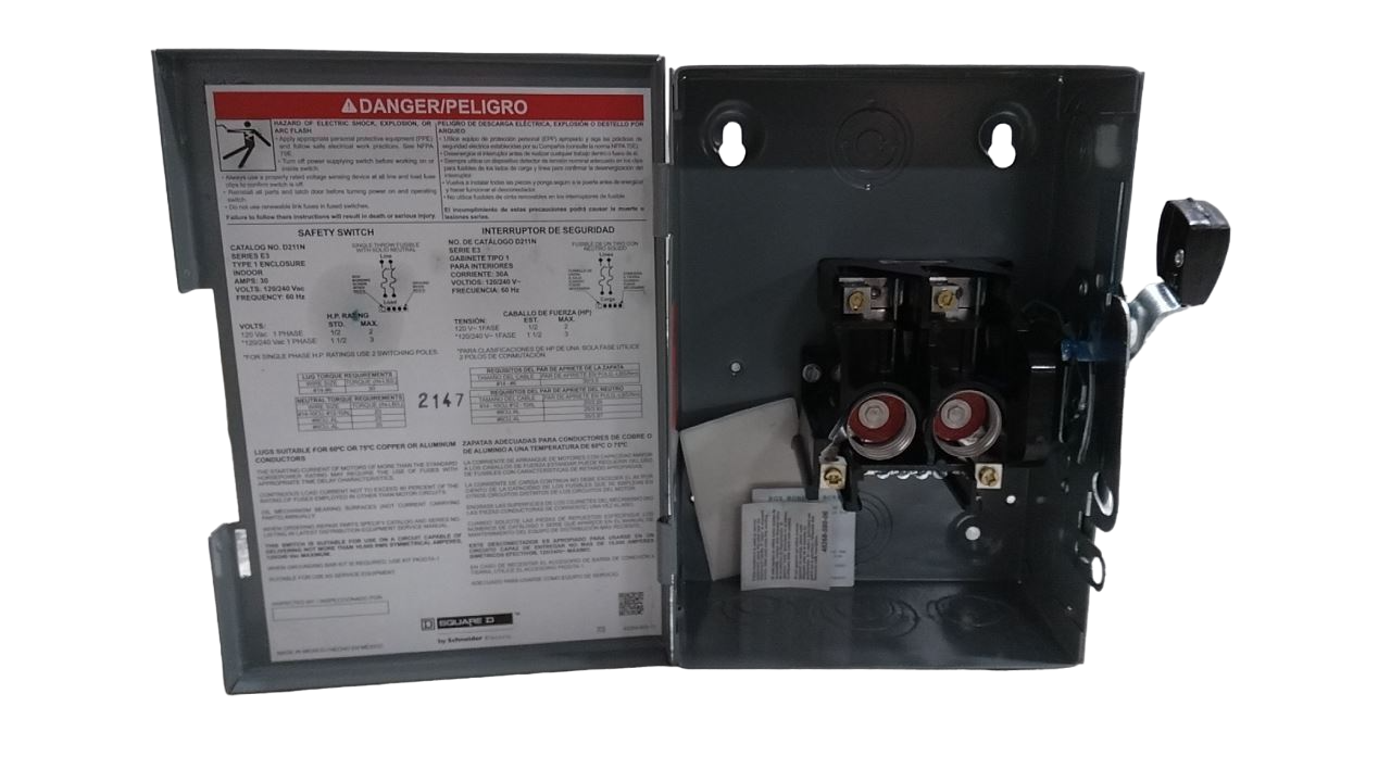 D211N General Duty Safety Switch - Essential Electric Supply